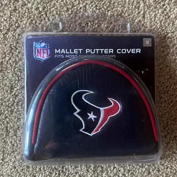 Houston Texans mallet putter cover - Picture 1 of 1